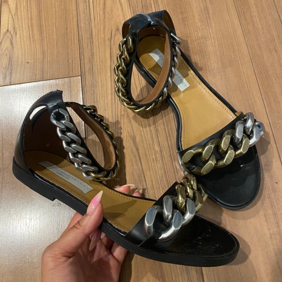 100% Authentic Stella McCartney Falabella Sandals - sz 38 - Picture 3 of 4